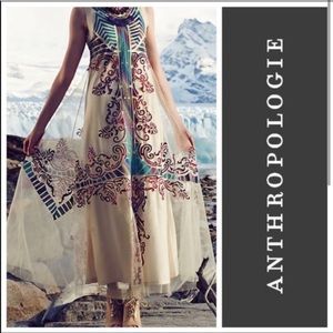 Geisha Designs Anthropologie Glacia gown dress